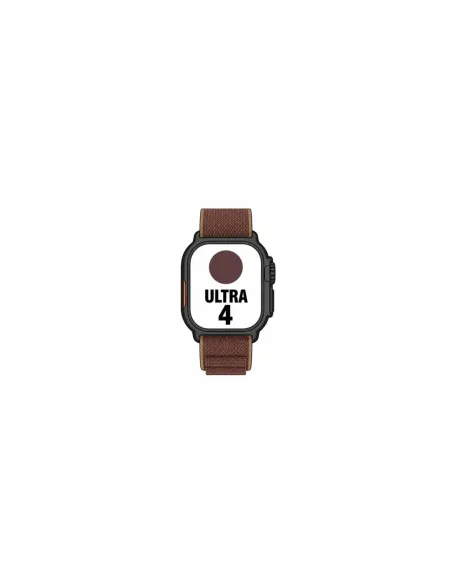 Apple Watch Ultra 4/ GPS/ 49mm/ Caja de Titanio Negro/ Correa Loop Alpine Burdeos M