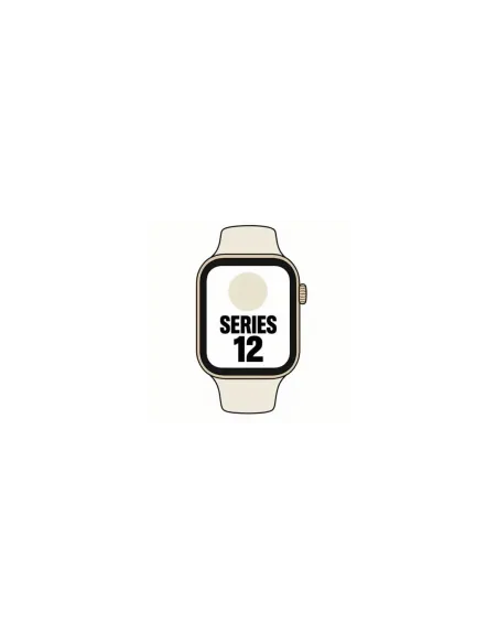 Apple Watch Series 12/ GPS/ 46mm/ Dorado Claro/ Correa Deportiva Arena (S/M)