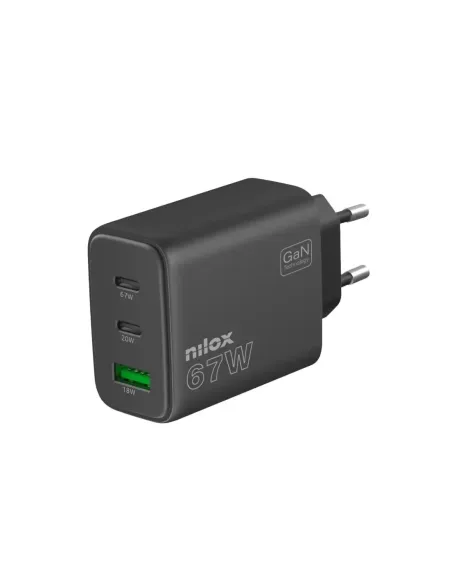 NILOX CARGADOR 67W 2 USB-C USB-A