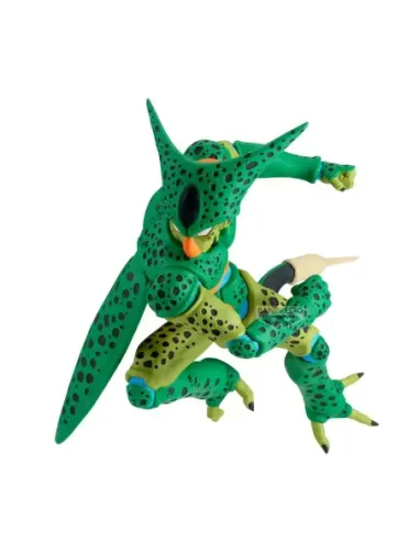 Figura banpresto dragon ball z match makers cell(vs android 16) 16cm