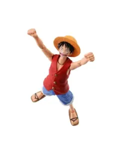 Figura tamashii nations one piece sh figuarts monkey d. luffy - romance dawn -  fig. 14.5 cm
