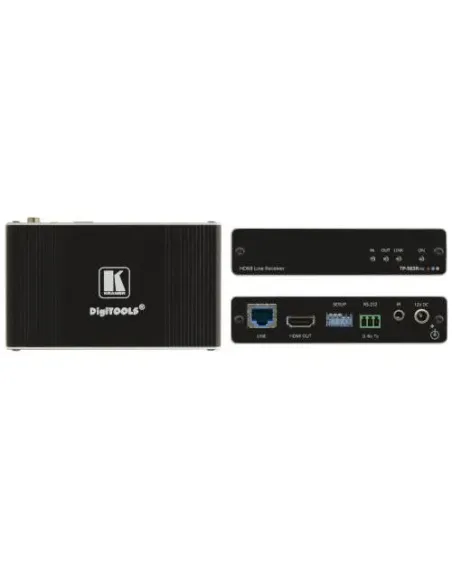 KRAMER / RECEPTOR HD BASE T - ALTO RENDIMIENTO/ 4K / HDMI / TP-583RXR / NEGRO
