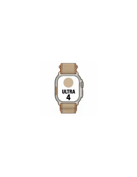 Apple Watch Ultra 4/ GPS/ 49mm/ Caja de Titanio Natural/ Correa Loop Trail Arena M/L