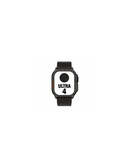Apple Watch Ultra 4/ GPS/ 49mm/ Caja de Titanio Negro/ Correa Milanese Loop en Titanio Negro/ M