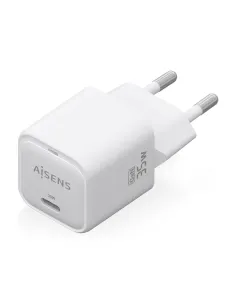 AISENS Cargador GaN 35W, 1xUSB-C PD3.0 QC4.0, Blanco 2