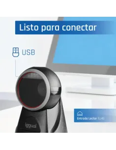 iggual Lector código barras sobremesa 2D USB 2