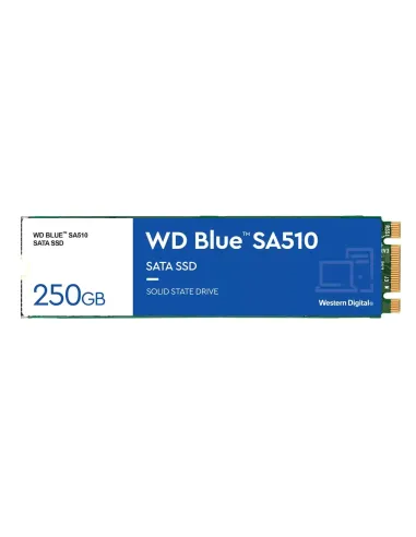 Disco duro interno solido hdd ssd wd western digital blue sa510 wds250g3b0b 250gb m.2 2280 sata3