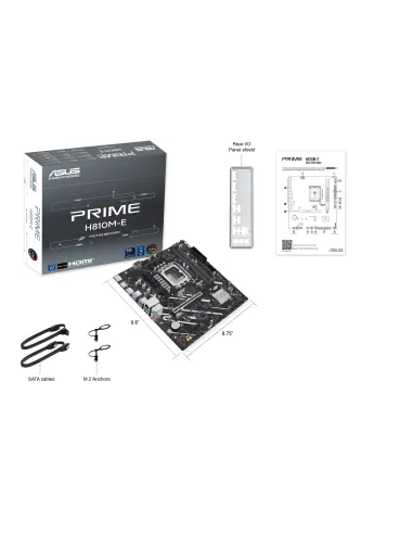ASUS PRIME H810M-E-CSM Intel H810 LGA 1851 (Socket V1) micro ATX