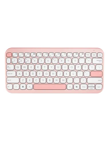 ASUS Marshmallow Keyboard KW100 teclado Hogar Bluetooth QWERTY Rosa
