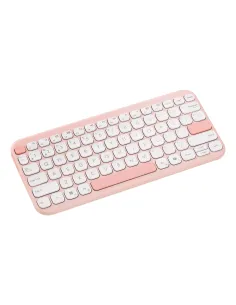 ASUS Marshmallow Keyboard KW100 teclado Hogar Bluetooth QWERTY Rosa 2