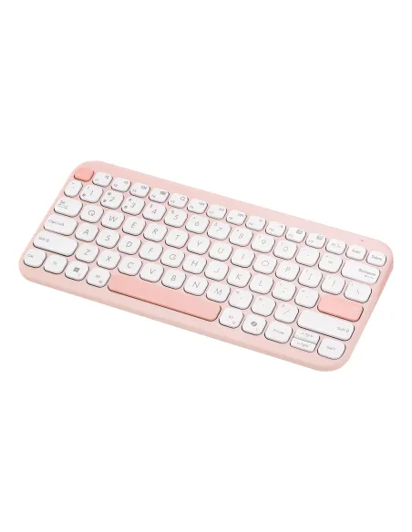 ASUS Marshmallow Keyboard KW100 teclado Hogar Bluetooth QWERTY Rosa