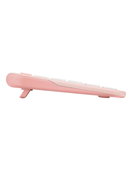 ASUS Marshmallow Keyboard KW100 teclado Hogar Bluetooth QWERTY Rosa