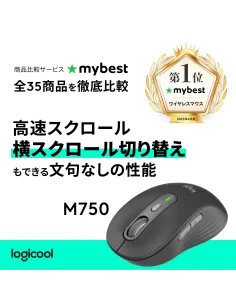 Logitech Signature Plus M750L ratón Universal Mano derecha RF Wireless + Bluetooth Óptico 4000 DPI 2