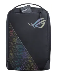 ASUS ROG Backpack BP1501G Holographic Edition 43,2 cm (17") Mochila Negro, Gris 2
