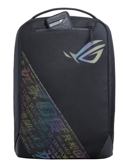 ASUS ROG Backpack BP1501G Holographic Edition 43,2 cm (17") Mochila Negro, Gris
