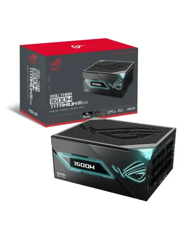 ASUS ROG -THOR-1600T3-GAMING-EVO unidad de fuente de alimentación 1600 W 20+4 pin ATX ATX Gris