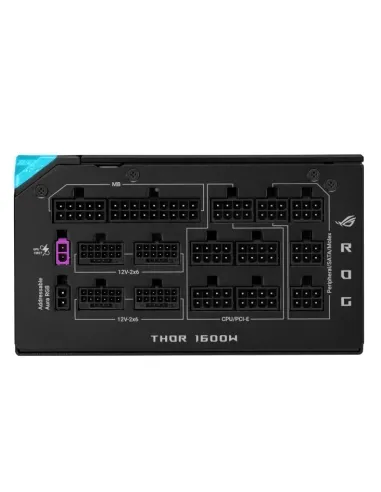 ASUS ROG -THOR-1600T3-GAMING-EVO unidad de fuente de alimentación 1600 W 20+4 pin ATX ATX Gris