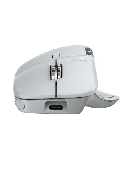 Logitech MX Master 4 for Mac, ratón Bluetooth ergonómico con respuesta háptica avanzada, desplazamiento ultrarrápido, carga