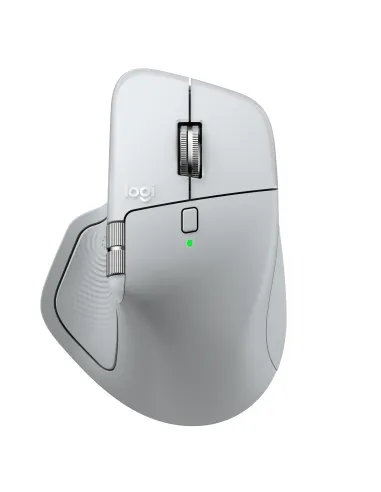 Logitech MX Master 4 for Mac, ratón Bluetooth ergonómico con respuesta háptica avanzada, desplazamiento ultrarrápido, carga