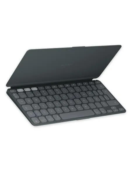 Logitech Keys-To-Go 2, teclado inalámbrico portátil para iPad con tapa integrada, estilizado y compacto, para iPad, iPhone, Mac