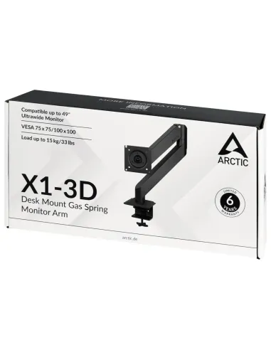 ARCTIC X1-3D 109,2 cm (43") Escritorio Negro