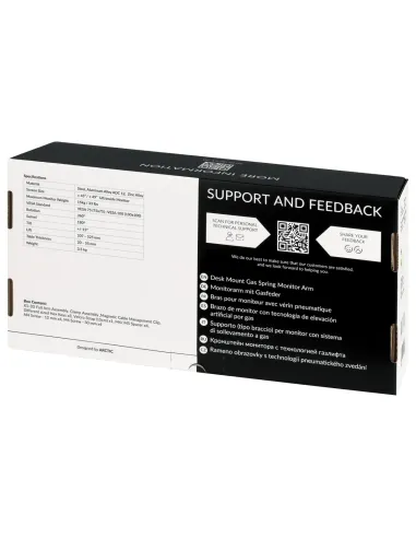 ARCTIC X1-3D 109,2 cm (43") Escritorio Negro