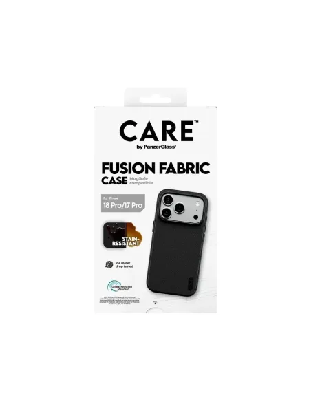 Care Fusion Fabric Case Black MagSafe iP 18Pr 17Pr