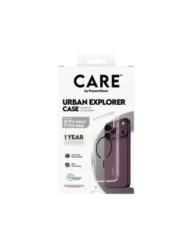 Care Urban Case Trans Black MagSafe iP 18PMx 17PMx