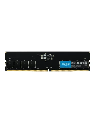 Memoria ram ddr5 16gb crucial - dimm - 5600 mhz - pc5 44800 - cl46 - 1.1v