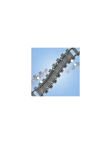 Lego city trains vias