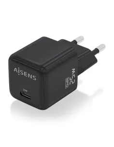 AISENS Cargador GaN 25W, 1xUSB-C PD3.0 QC4.0, Negro 2