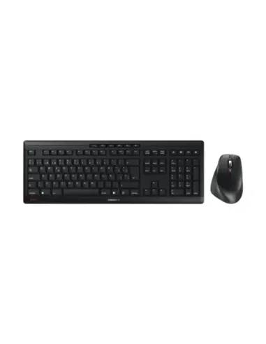 Teclado + raton cherry stream desktop comfort inalambrico negro