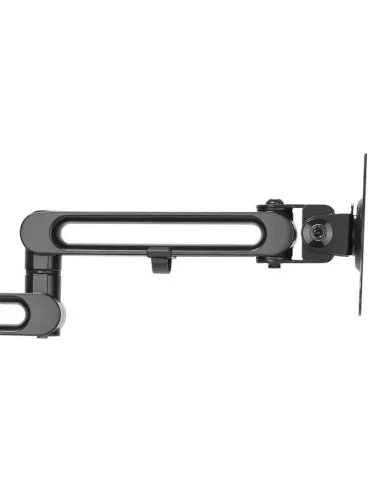 StarTech.com Soporte de Escritorio para 2 Monitores - Mordaza Ojal para Escritorio - Brazo Articulado Ergonómico para Monitores