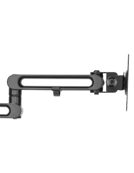 StarTech.com Soporte de Escritorio para 2 Monitores - Mordaza Ojal para Escritorio - Brazo Articulado Ergonómico para Monitores