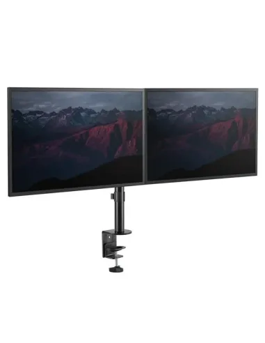 StarTech.com Soporte de Escritorio para 2 Monitores - Mordaza Ojal para Escritorio - Brazo Articulado Ergonómico para Monitores