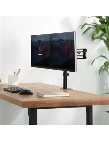 StarTech.com Soporte de Escritorio para 2 Monitores - Mordaza Ojal para Escritorio - Brazo Articulado Ergonómico para Monitores