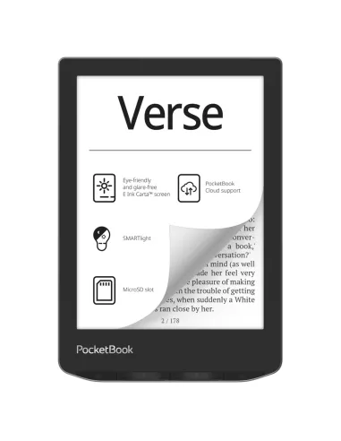 Libro electronico ebook pocketbook verse 6pulgadas 8gb gris niebla - mist grey