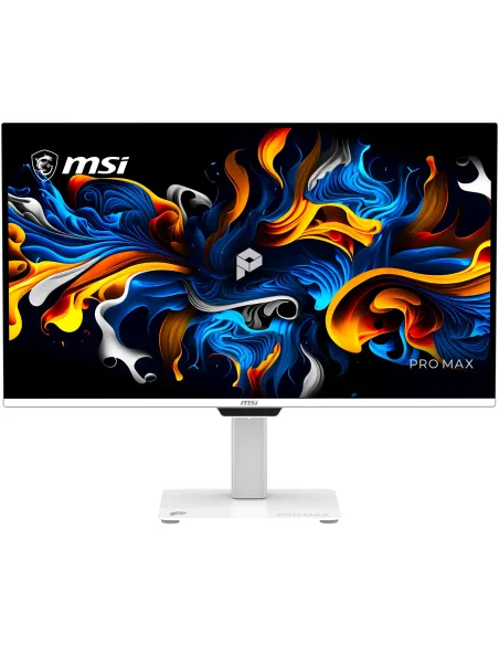 MSI Pro MAX 271UPXW12G pantalla para PC 67,3 cm (26.5") 3840 x 2160 Pixeles UltraWide Full HD QD-OLED Blanco
