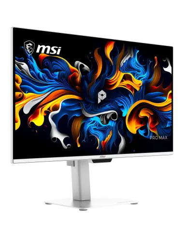 MSI Pro MAX 271UPXW12G pantalla para PC 67,3 cm (26.5") 3840 x 2160 Pixeles UltraWide Full HD QD-OLED Blanco