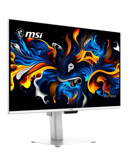 MSI Pro MAX 271UPXW12G pantalla para PC 67,3 cm (26.5") 3840 x 2160 Pixeles UltraWide Full HD QD-OLED Blanco