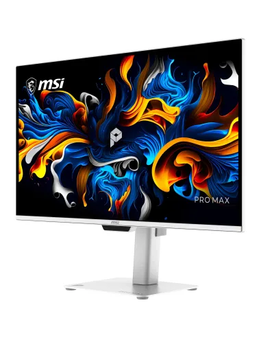MSI Pro MAX 271UPXW12G pantalla para PC 67,3 cm (26.5") 3840 x 2160 Pixeles UltraWide Full HD QD-OLED Blanco