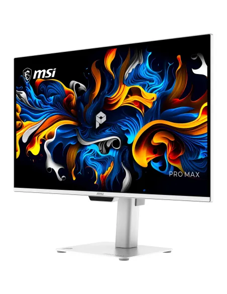 MSI Pro MAX 271UPXW12G pantalla para PC 67,3 cm (26.5") 3840 x 2160 Pixeles UltraWide Full HD QD-OLED Blanco