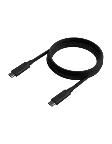 AISENS Cable USB 3.2 Gen1 5Gbps 4k@60Hz 3A 60W E-Marker, Tipo USB-C M-USB-C M, Negro, 4.0m