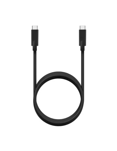 AISENS Cable USB 3.2 Gen1 5Gbps 4k@60Hz 3A 60W E-Marker, Tipo USB-C M-USB-C M, Negro, 4.0m