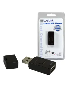 LogiLink AA0045 cargador de dispositivo móvil Universal Negro USB Interior 2