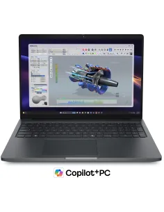DELL Pro Precision 5 16 PW516261 Copilot+ PC Intel Core Ultra 7 366H Portátil 40,6 cm (16") Full HD+ 32 GB LPDDR5x-SDRAM 1 TB