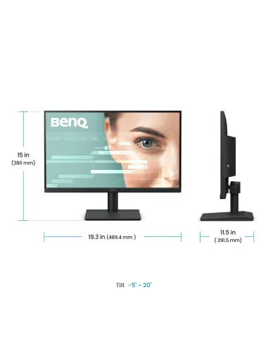 BenQ GW2291 pantalla para PC 54,6 cm (21.5") 1920 x 1080 Pixeles Full HD LED Negro