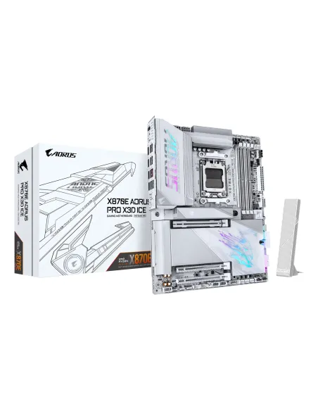 GIGABYTE X870E AORUS PRO X3D ICE Placa Base