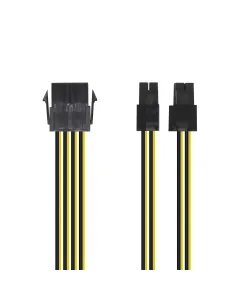 AISENS Cable Alimentación, 8pin H-4+4pin M, 30cm 2