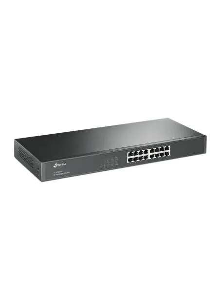 TP-Link TL-SG1016 switch No administrado Gigabit Ethernet (10 100 1000) 1U Negro